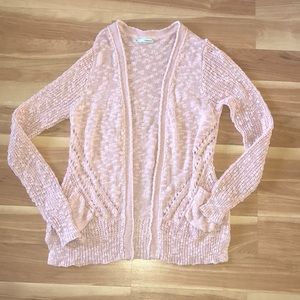 Maurice’s Light Pink Sweater Cardigan
